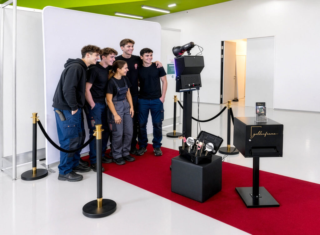 Fotobox für Business-Events - Fotobox mieten in Oberösterreich ( Wels, Linz, Steyr)