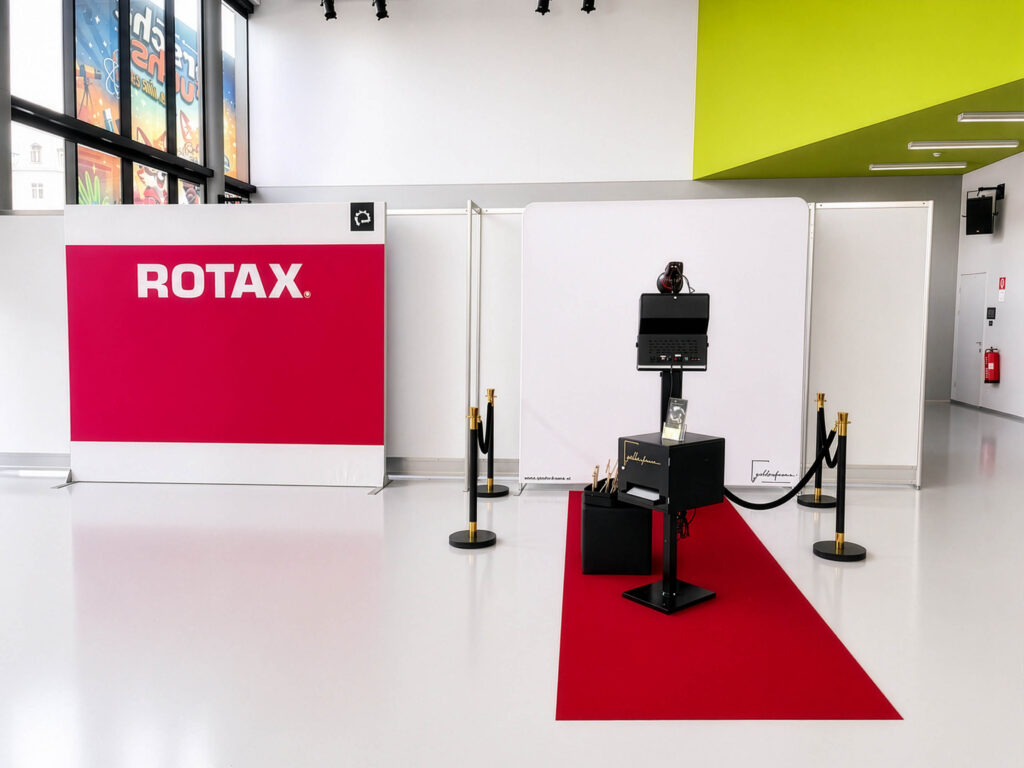 Professionelle Fotobox für Marketing-Events